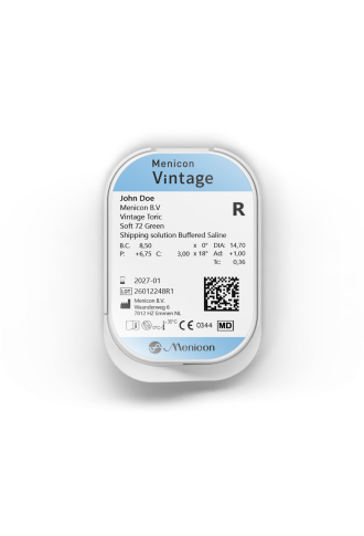 VINTAGE Progressive Toric - par mail si paramètres souhaités absents - lentilles multifocales toriques - supervision