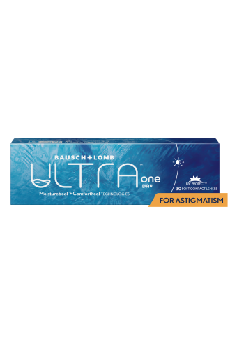 Ultra One Day for Astigmastism - Boite de 30 - lentilles toriques - supervision