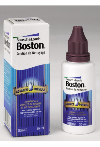 Boston Advance Nettoyage - solutions pour lentille rigide - supervision