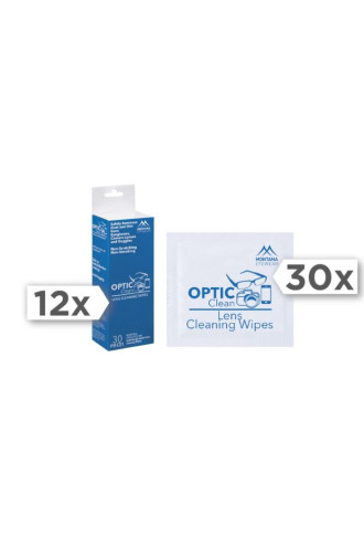 Optic Clean 30 lingettes - PDCW30 - entretien & nettoyage lunettes - supervision