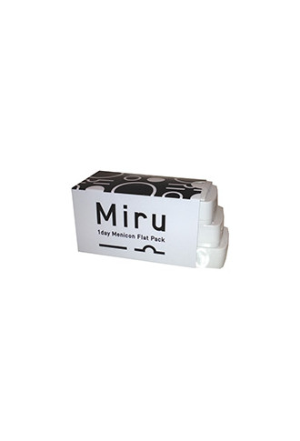 Miru 1Day Flat Pack - lentilles sphériques - supervision