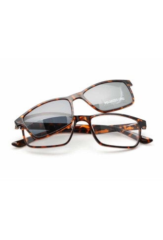 Lot de 7 prémontées 2en1 avec CLIP SOLAIRE AIMANTé - ECAILLE - lunettes de lecture (optique & solaire) - supervision