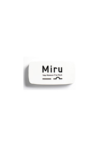 Miru 1Day Flat Pack - lentilles sphériques - supervision