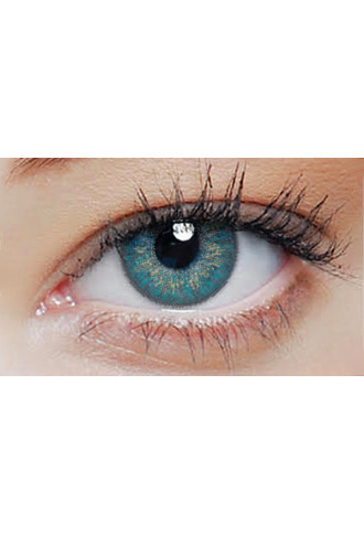 Clearcolor 55 Turquoise mensuelle - lentilles couleurs - supervision