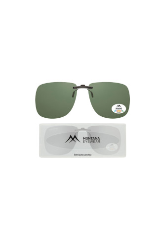 CLIP SOLAIRE POLARISÉ pour monture acétate C1A - G15 - clip on - supervision