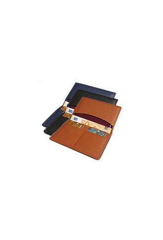 ETUI PASSEPORT EN CUIR RFID - PLUSIEURS COLORIS - Etuis - Supervision