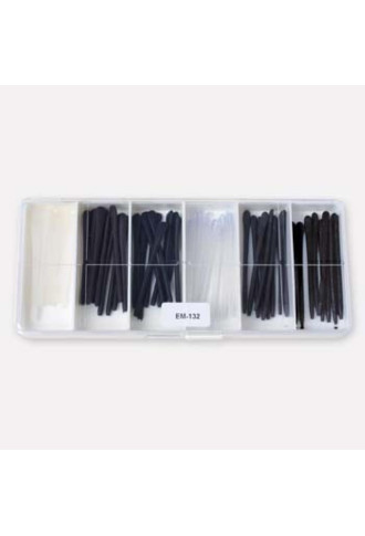 Assortiment de 30 paires d'embouts en silicone EM-132 - embouts - supervision
