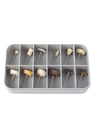 Assortiment de brossettes et de polissoirs BR-102 - divers - supervision