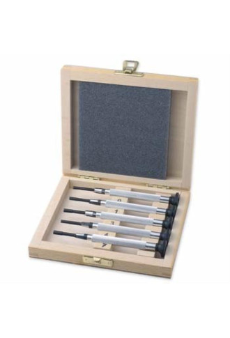 Assortiment de clés pour écrous en coffret bois CL-124 - Tournevis, tourne écrou - Supervision