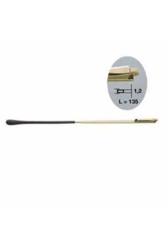 Branches en maillechort - Doré - Embouts bruns - Tenon 1,2 mm BR-138-12/5 - divers - supervision