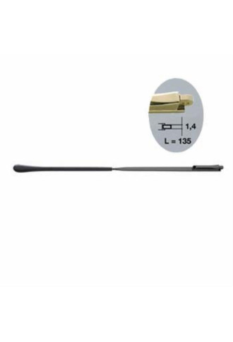 Branches en maillechort - Noir - Embouts noirs - Tenon 1,4 mm BR-148-14/5 - divers - supervision