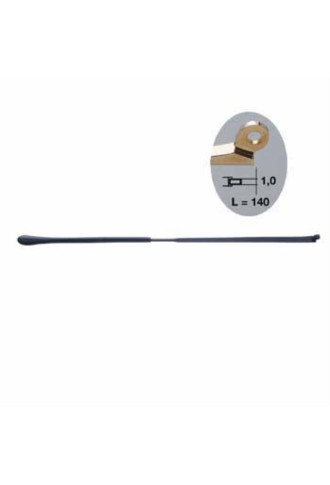 Branches monobloc en bronze - Noir - Tenon 1,0 mm BR-180/5 - divers - supervision