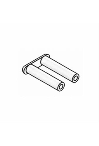 Cavaliers plastique trou traversant - montage métal - 25 pièces DO-131/25 - divers - supervision
