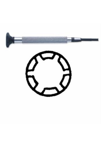 Clé pour écrous étoile 2,8 mm CL-102/A3 - tournevis, tourne écrou - supervision