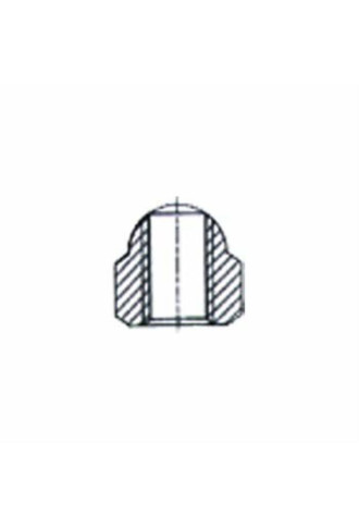 Ecrous maillechort bombés traversants 1.4x2.2x2.1 - blanc EC-150/C - ecrous - supervision