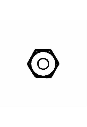 Ecrous maillechort hexagonaux standards 1.2x2.25x1.0 - blanc EC-111/C - ecrous - supervision