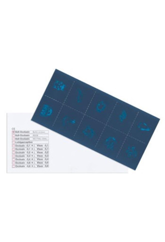 Feuille d'occlusion totale avec motif FE-305 - press on & ryser - supervision