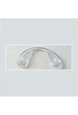 Plaquettes à clipper 30,5 mm jumelées - inserts polycarbonate - PVC - 20 pièces PL-260/20 - divers - supervision