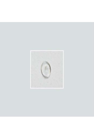 Plaquettes monobloc ovales 12 mm - polycarbonate - 100 paires PL-134/C - divers - supervision