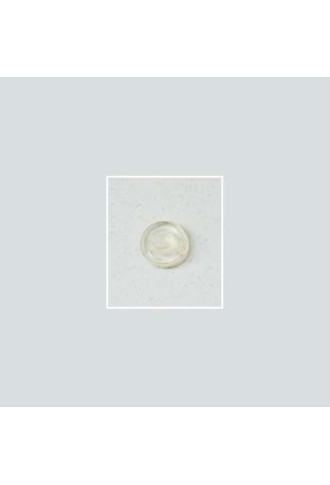 Plaquettes monobloc rondes 9,5 mm - polycarbonate + coiffe silicone - 100 paires PL-137/C - divers - supervision