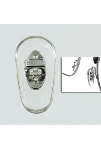 Plaquettes type B + L, Silicone, transparentes, 15.5 mm PL-595/5 - divers - supervision