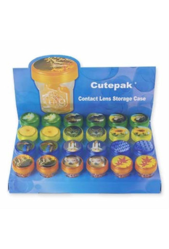 Tubes pour lentilles de contact avec décor CO-905/24 - Accessoires contactologie - Supervision