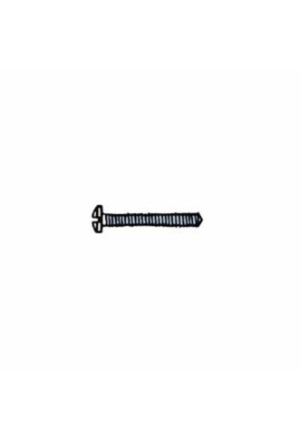Vis à tête cruciforme avec enduction plastique de la tige 1.2 x 2.5 x 10 - blanc VI-420/PC - vis - supervision