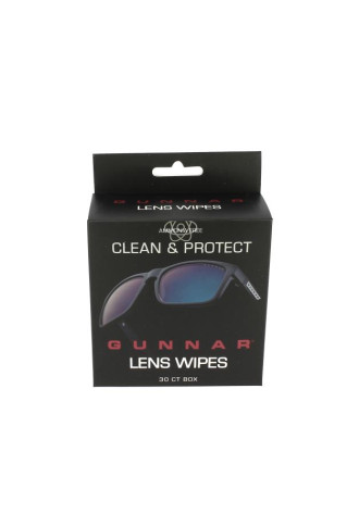 Gunnar Lingettes nettoyantes pour lunettes - entretien & nettoyage lunettes - supervision