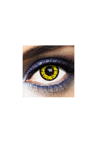 Black Wolf 1 Day Plan - lentilles fantaisies - supervision