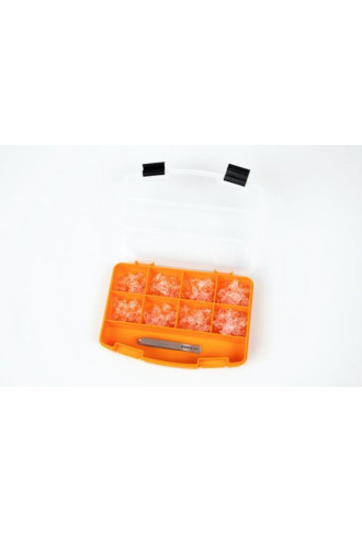 Assortiments de plaquettes en silicones - 320 pcs - divers - supervision