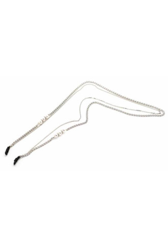 TWIN - L'unité- CHAINE PALLADIUM - PERLES NACRÉES - Cordons et chaînes - Supervision