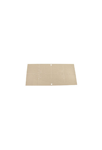 Carte de centrage x 100 - Outils de mesure - Supervision