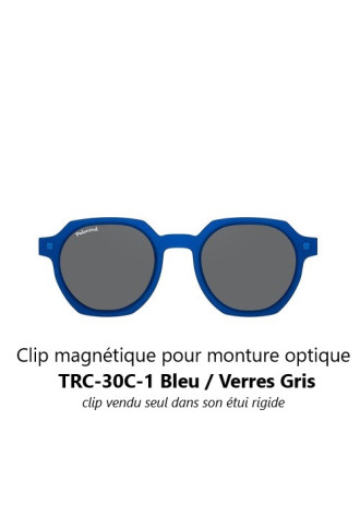 Clip magnétique solaire compatible montures TRC-30C (3 couleurs de verre) - lunettes clip solaire - supervision