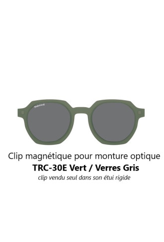 Clip magnétique solaire compatible montures TRC-30E (1 couleur de verre) - lunettes clip solaire - supervision