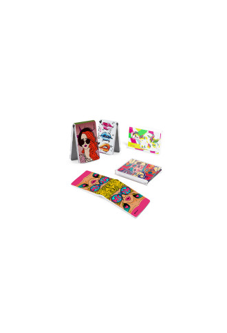 Microfibres POCKET collection "Pop Art" - 12 VISUELS - entretien & nettoyage lunettes - supervision