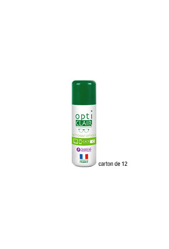 Spray Nettoyant - Carton 12 x 120ml - entretien & nettoyage lunettes - supervision