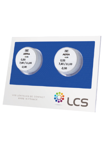 AERIA Kids / AERIA Kids Defocus / AERIA Kids Multifocal TE - TI ou BI - Commande par mail si paramètres absents - lentilles rigides - supervision