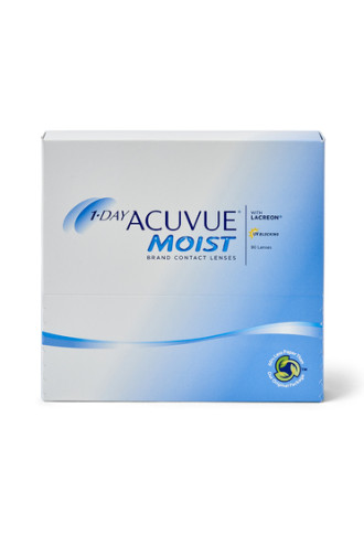 1 Day Acuvue Moist - Lentilles sphériques - Supervision