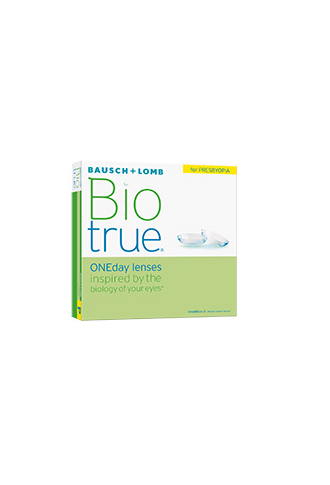 Biotrue Oneday Presbyopia - lentilles multifocales - supervision
