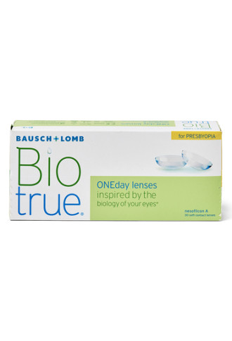 Biotrue Oneday Presbyopia - lentilles multifocales - supervision