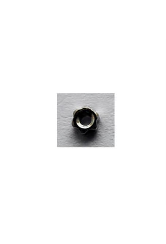 Ecrou en étoile, argenté, 1.2 X 2.5MM (100 PIECES) - ecrous - supervision
