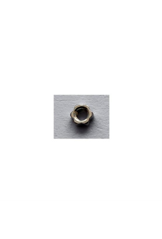 Ecrou en étoile, argenté, 1.4 X 2.5MM (100 PIECES) - ecrous - supervision