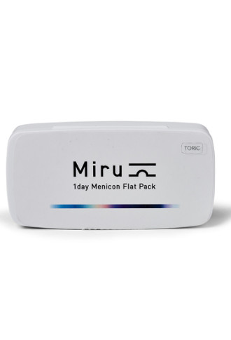 Miru 1Day Toric Flat Pack - lentilles toriques - supervision