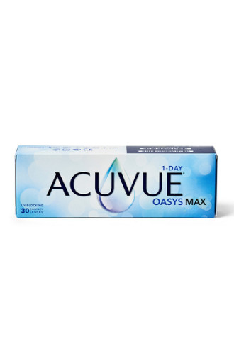 1 Day Acuvue Oasys Max x 30 - Lentilles sphériques - Supervision