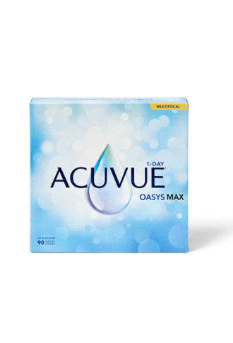 1 Day Acuvue Oasys Max MF x 90 - Lentilles multifocales - Supervision