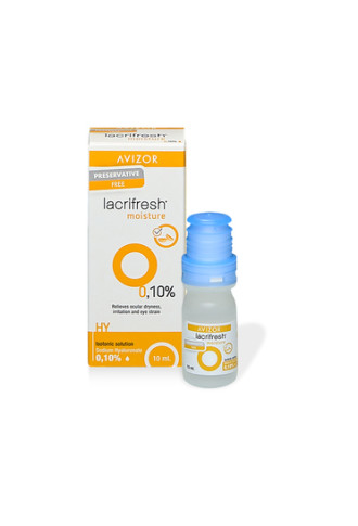 Lacrifresh Moisture Sans Conservateur - Nettoyant et lotions lentilles - Supervision