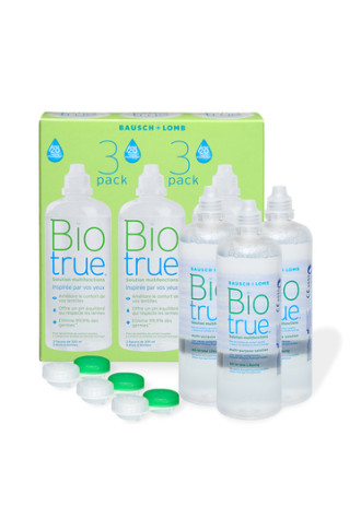 Biotrue Tri Pack - solutions multifonction - supervision