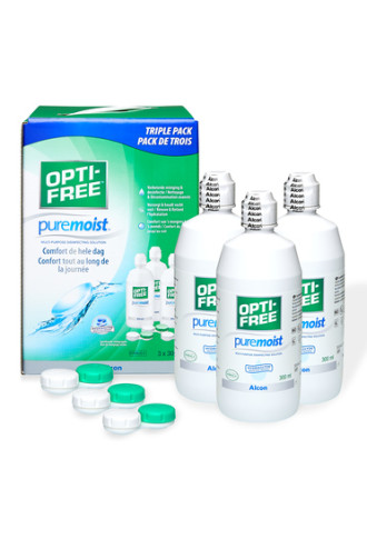 OptiFree Puremoist Pack eco - solutions multifonctions - supervision
