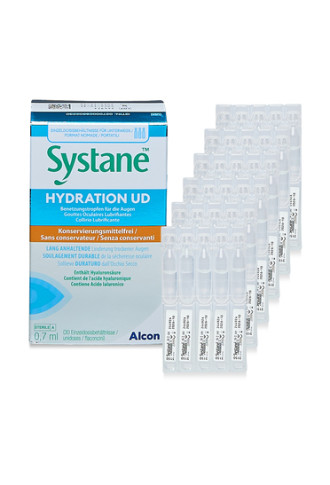 Systane Hydratation sans conservateur UD - Nettoyant et lotions lentilles - Supervision