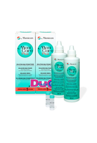 Menicare Plus Duo Pack - Solution pour lentille rigide - Supervision